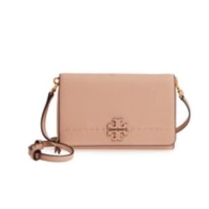 NWOT Tory Burch McGraw Leather Crossbody Wallet